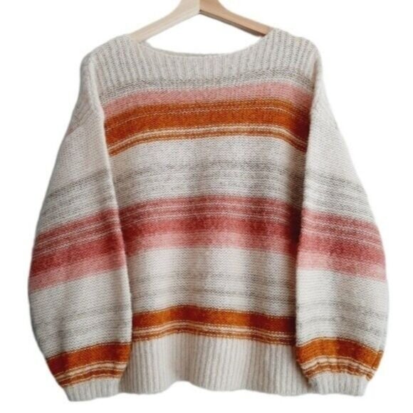 PART TWO Copenhagen Sweater Stripe Relaxed Fit Sz S - Picture 1 of 9